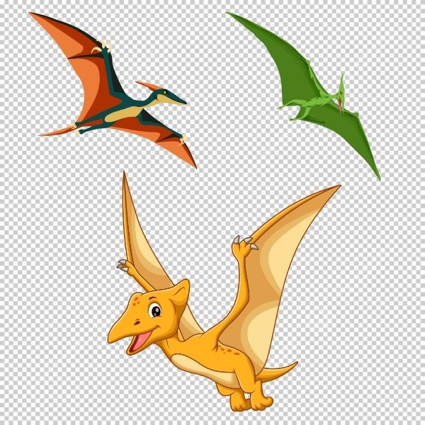 Hình khủng long vector miễn phí, file PNG/SVG rõ nét