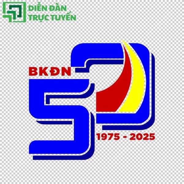 Tải Miễn Phí Logo Đại Học Bách Khoa Đà Nẵng Kỷ niệm 50 năm