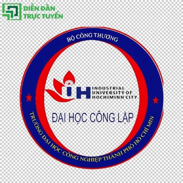 Logo Đại học Công nghiệp TPHCM EPS tách nền