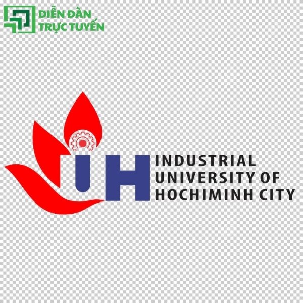 Mẫu logo IUH PNG tách nền