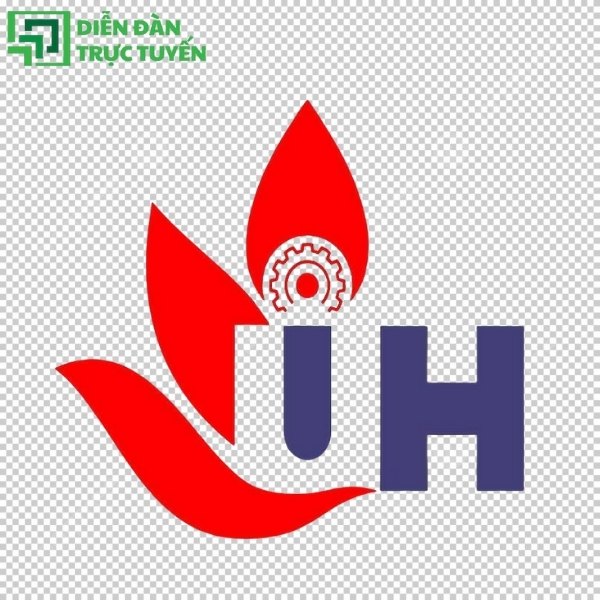 Mẫu logo IUH SVG responsive