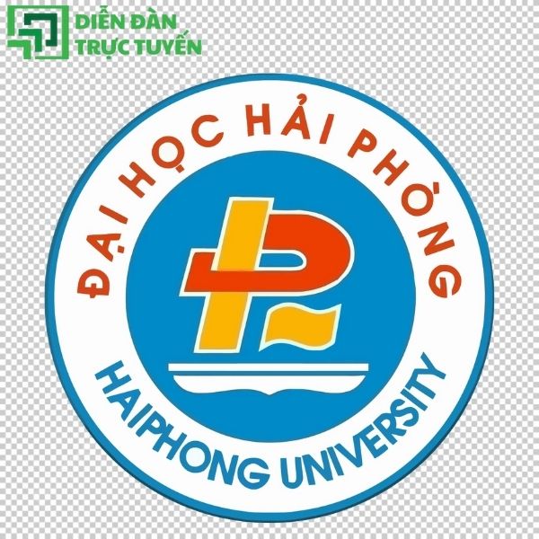 Hình logo Đại Học Hải Phòng rõ nét, dễ sử dụng