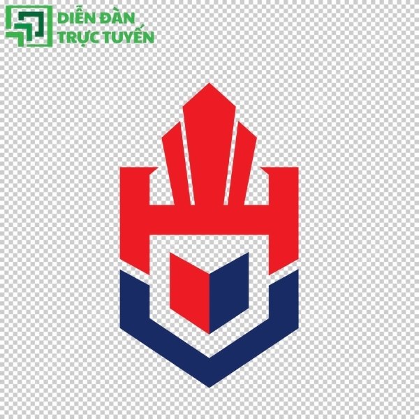 Vector logo Đại học Hùng Vương tách nền