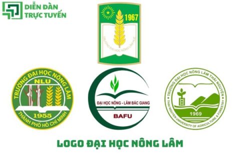 Logo Đại Học Nông Lâm