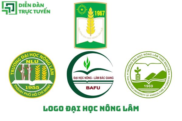 Logo Đại Học Nông Lâm