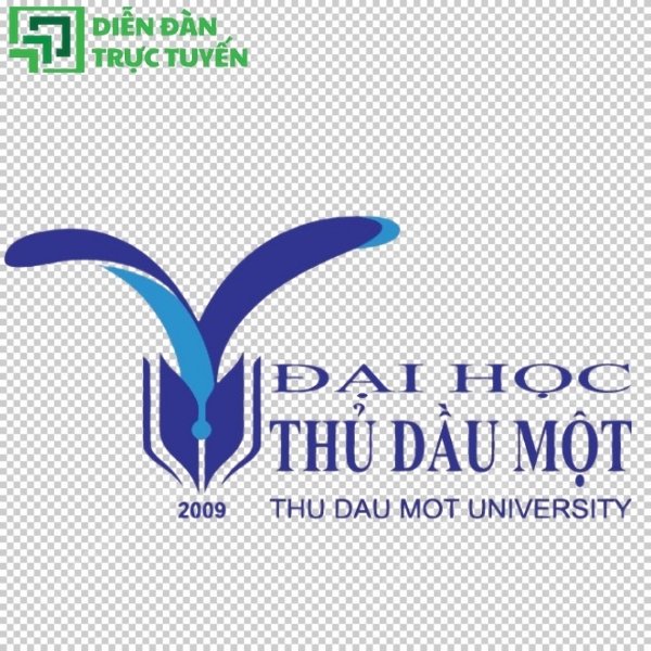 Mẫu logo TDMU PNG tách nền