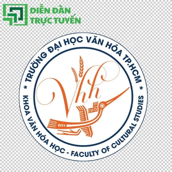 Vector Logo Đại học Văn hóa TP.HCM tách nền