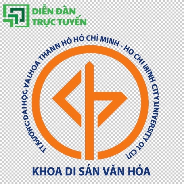 Logo Đại học Văn hóa TP.HCM - Khoa di sản văn hóa