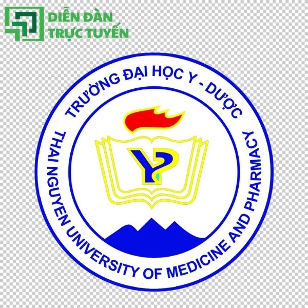 Logo Đại Học Y Dược Thái Nguyên PNG tách nền