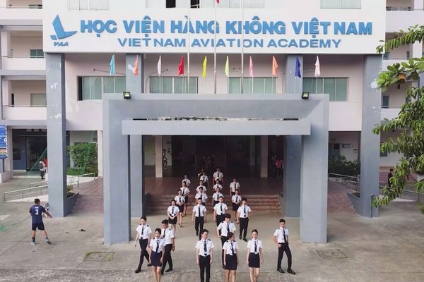 Logo học viện hàng không PNG