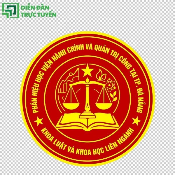 Tải Logo Học viện Hành chính Quốc gia và Quản trị công - Khoa luật và khoa học liên ngành