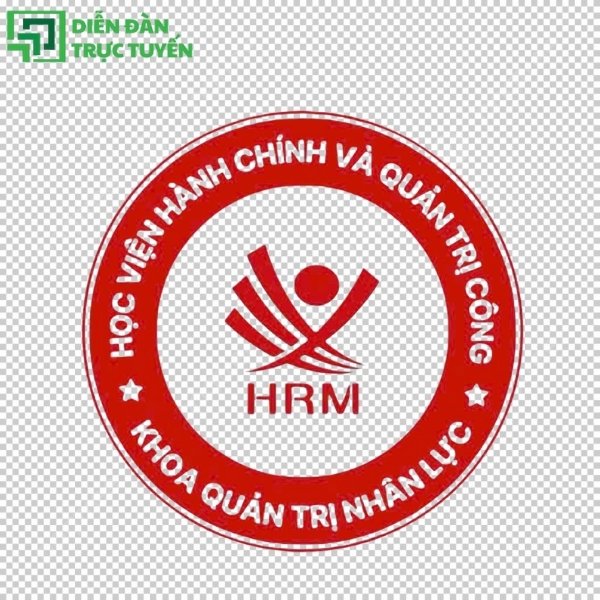 Logo Học viện Hành chính Quốc gia và Quản trị công - Khoa quản trị nhân lực