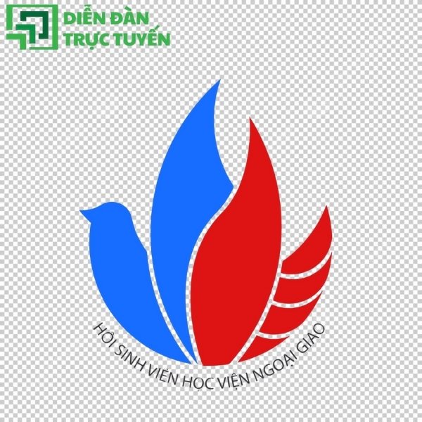 Mẫu logo học viện ngoại giao EPS