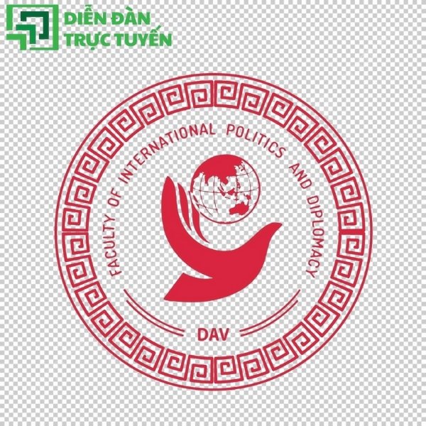 Logo học viện ngoại giao AI hiện đại