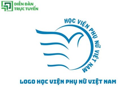 Logo học viện phụ nữ việt nam
