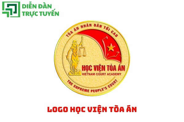 Logo học viện tòa án