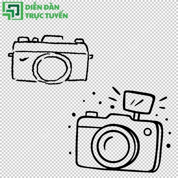 Thiết kế chuyên nghiệp hơn với hình máy ảnh vector chuẩn đồ họa sắc nét