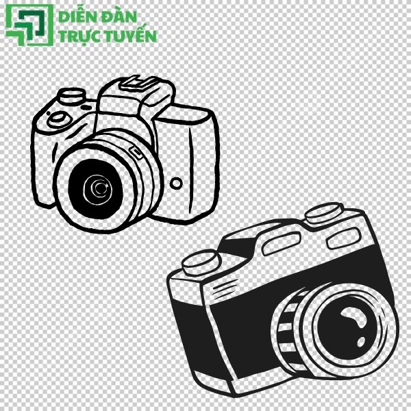Tải ngay file máy ảnh vector miễn phí – chuẩn AI, EPS, PNG, SVG tiện dụng!