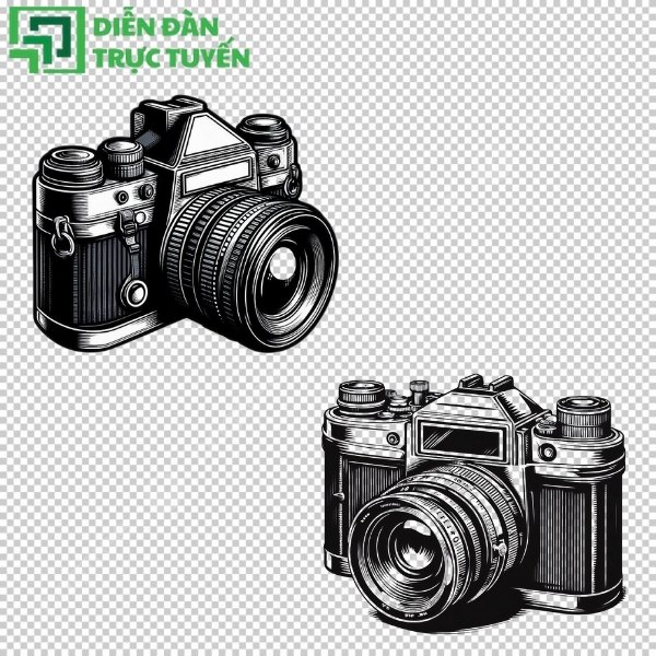 Nhanh tay tải về máy ảnh vector miễn phí – file nhẹ, nét đẹp, dễ sử dụng!