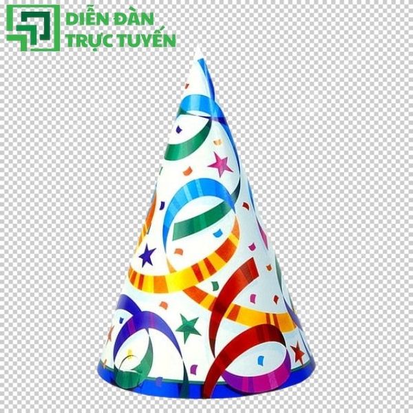 Vector mũ sinh nhật miễn phí cho designer mới bắt đầu