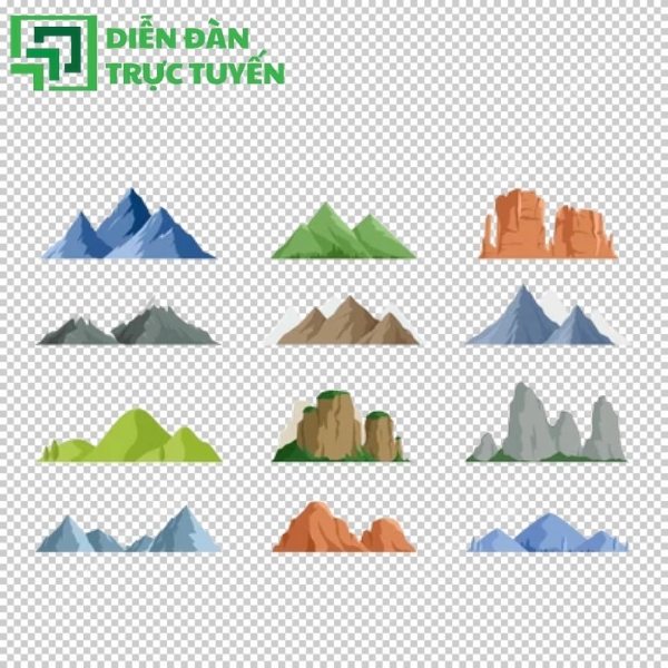 Mountain vector – cảm giác tự do giữa thiên nhiên