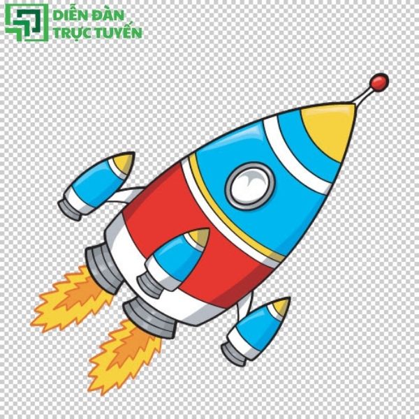 Hình tên lửa PNG siêu sắc nét