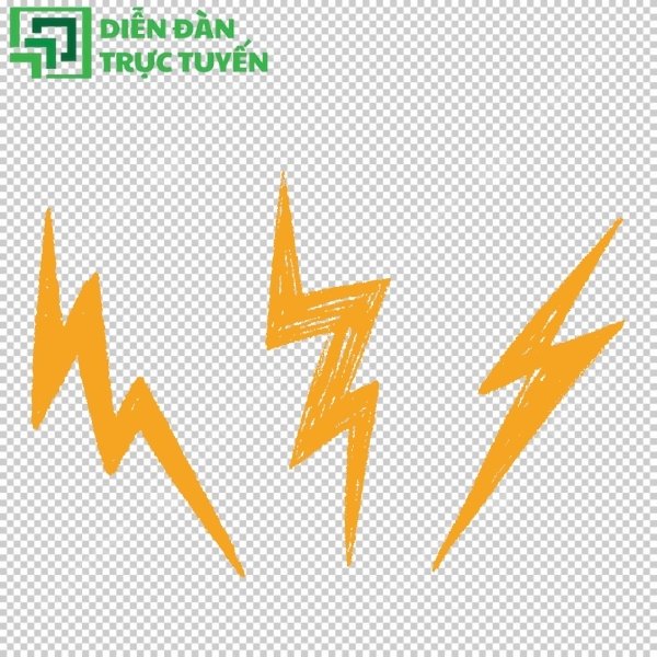 Tia sét SVG hoạt hình 