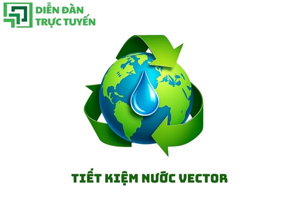 Tiết kiệm nước vector