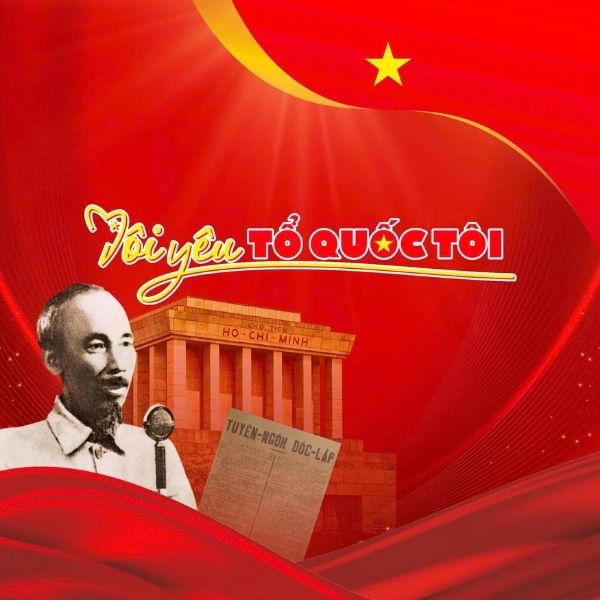 Mẫu tôi yêu Tổ Quốc tôi vector chuẩn thiết kế, dễ tùy chỉnh