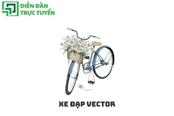 Xe đạp vector sắc nét cho mọi ý tưởng thiết kế