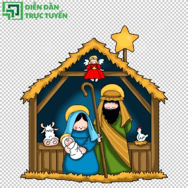 Chúa Giáng Sinh vector định dạng EPS, PNG