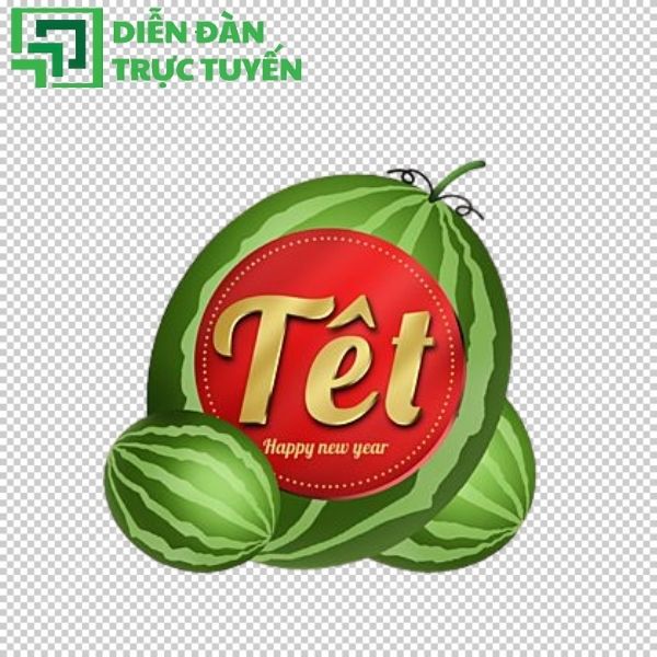 Bộ dưa hấu vector rực rỡ