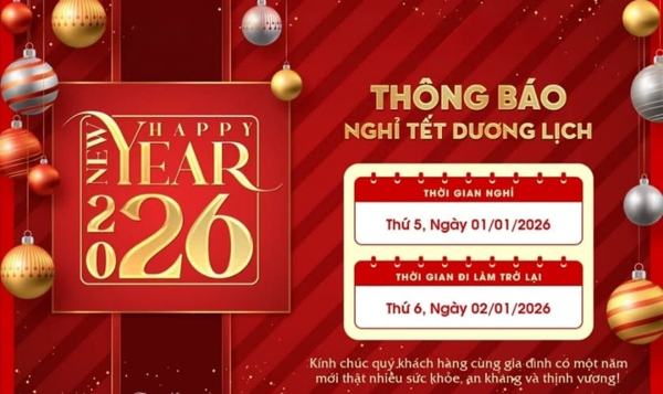 Tải file thông báo nghỉ Tết 2026 vector chất lượng cao