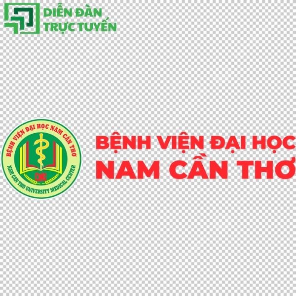 Logo bệnh viện Đại học Nam Cần Thơ PNG