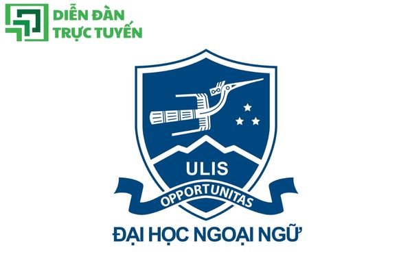 Logo đại học ngoại ngữ