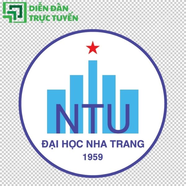 Logo trường đại học nha trang tách nền