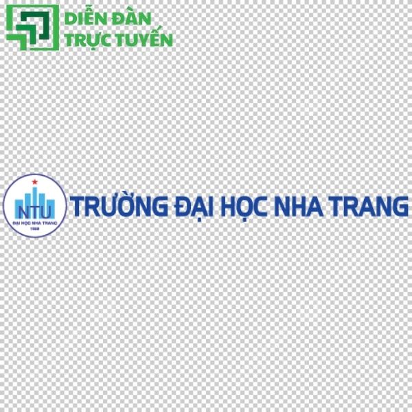 Logo trường đại học nha trang vector