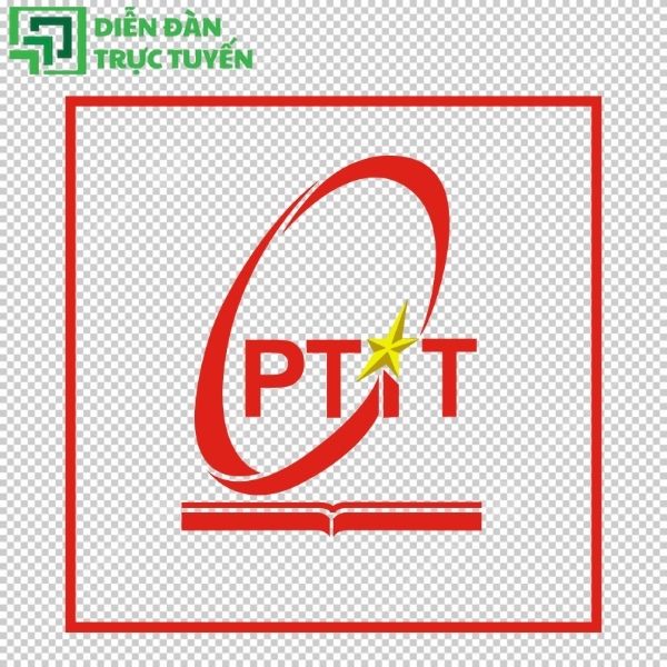 Logo PTIT tách nền