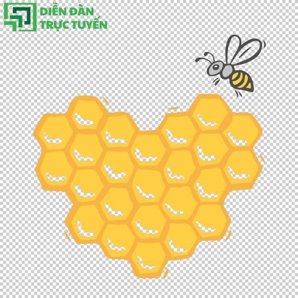 Mẫu tổ ong vector sắc nét cho thiết kế của bạn