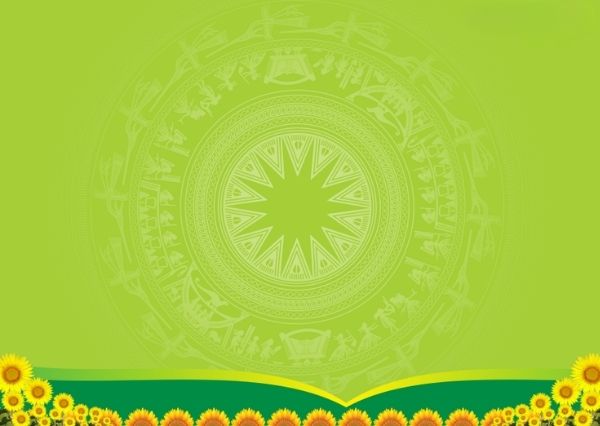 Nền hoa hướng dương vector file gốc, chỉnh sửa linh hoạt