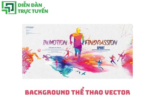 Background thể thao vector
