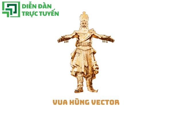 Vua Hùng Vector