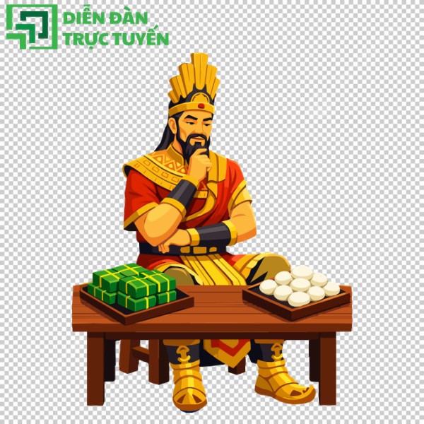 Background vua hùng vector