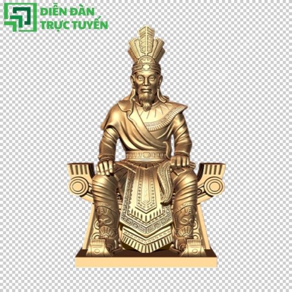 Tải ngay file vector Hùng Vương chuẩn đẹp cho thiết kế lễ hội