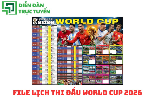 File lịch thi đấu world cup 2026