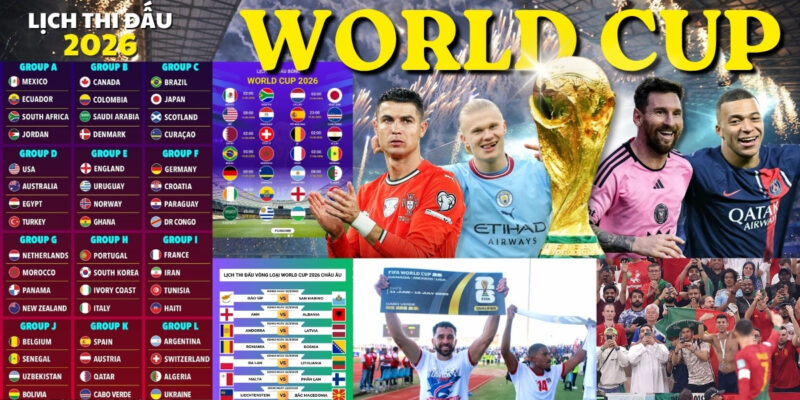 Tải miễn phí lịch thi đấu world cup 2026 PDF, PNG