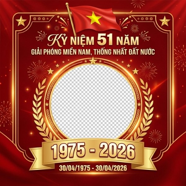 Tải miễn phi khung avatar 30/4