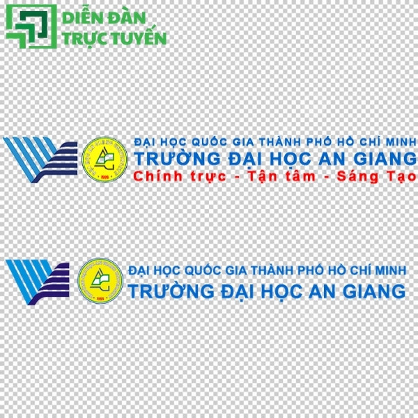 Logo Đại học An Giang PNG