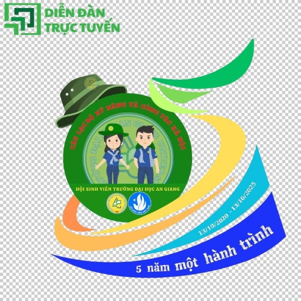 Logo Đại học An Giang CLB kỹ năng và CTXH