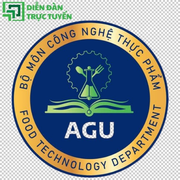 Logo AGU - Bộ môn công nghệ thực phẩm